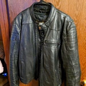 Street & Steel Leather Bike Jacket